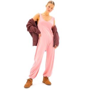 Out From Under Rowan Pink Sleeveless Jumpsuit NWT
